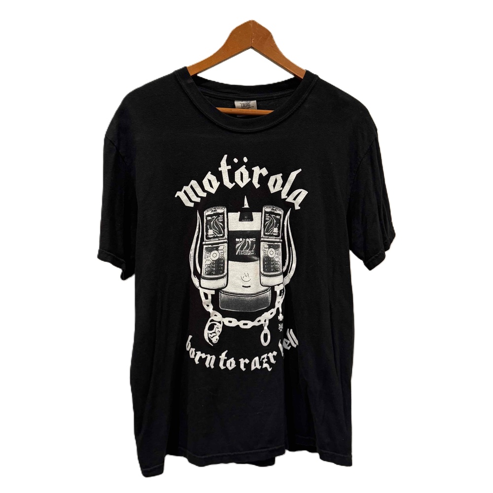 Large Meth Syndicate Motorhead / Motorola Razr T-shirt Comfort Colors RARE